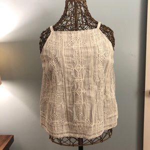 Vanessa Virginia Anthropology Tank Top Size 8